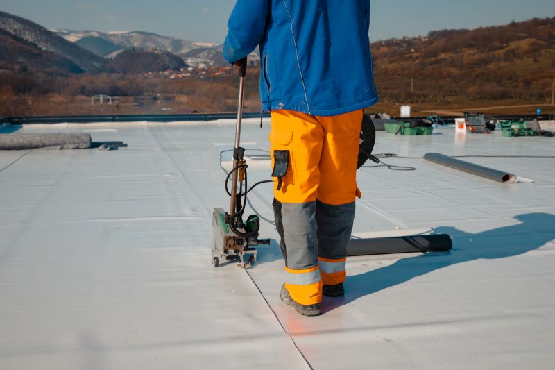 Rubber Roof Installation