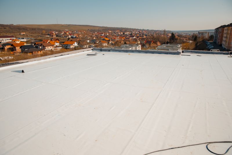 Rubber Roof Installation detail